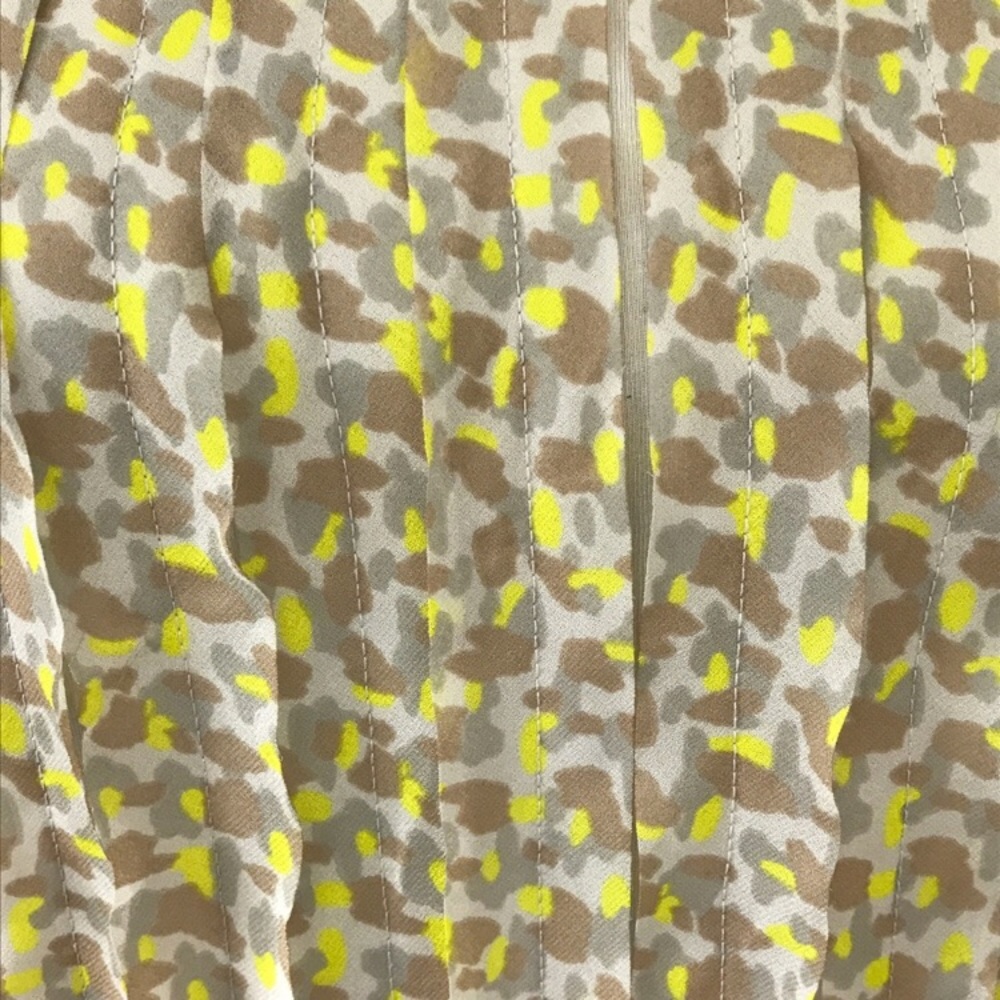 Ann Taylor Ruffle Leopard Print Tank Top Small - Picture 3 of 5